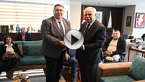 CHP MERKEZ İLÇE BAŞKAN GÖKHAN'I ZİYARET ETTİ