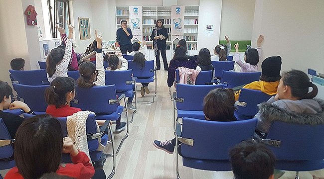 ÇOCUK KÜLTÜR EVİ'NDE YAZAR AHMET BÜKE İLE SÖYLEŞİ GERÇEKLEŞTİ