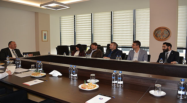 ÇTSO YÖNETİM KURULU "SİNERJİ TOPLANTILARI" KAPSAMINDA 6 NO'LU MESLEK GRUBU ÜYELERİYLE BİR ARAYA GELDİ
