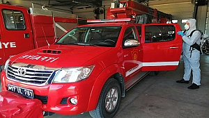 DEZENFEKTE ÇALIŞMALARI TÜM HIZI İLE DEVAM EDİYOR