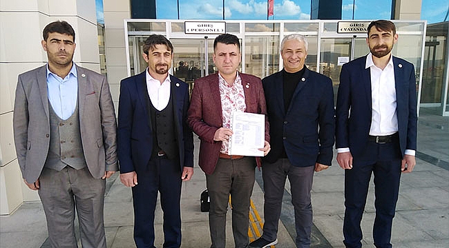 ERSAN ÇEVİK MAZBATASINI ALDI