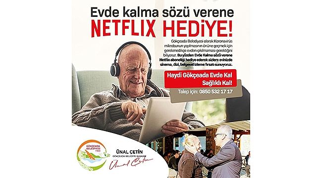 GÖKÇEADA BELEDİYESİ'NDEN YAŞLILARA İLGİNÇ TEKLİF