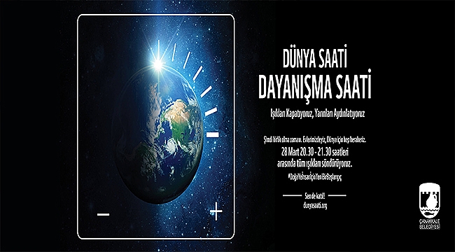 "IŞIKLARI KAPATIYORUZ, YARINLARI AYDINLATIYORUZ"