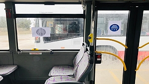 KENT İÇİ ULAŞIM ARAÇLARINDA SOSYAL MESAFEYİ KORUYALIM