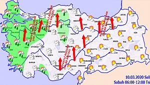 METEOROLOJİDEN KUVVETLİ YAĞIŞ UYARISI!
