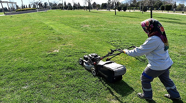 PARKLAR VE YEŞİL ALANLAR BAHARA HAZIRLANIYOR