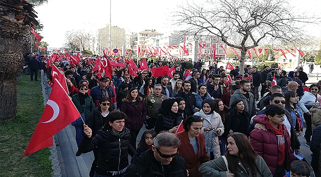 YÜZLERCE KİŞİ TEK YÜREK OLDU
