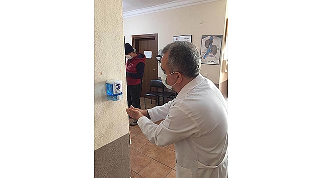 AİLE SAĞLIĞI MERKEZLERİ DEZENFEKTE EDİLDİ