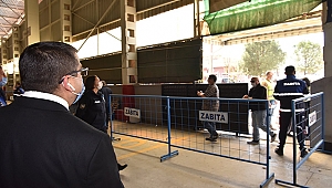 BAŞKAN ALINAN ÖNLEMLERİ YERİNDE İNCELEDİ