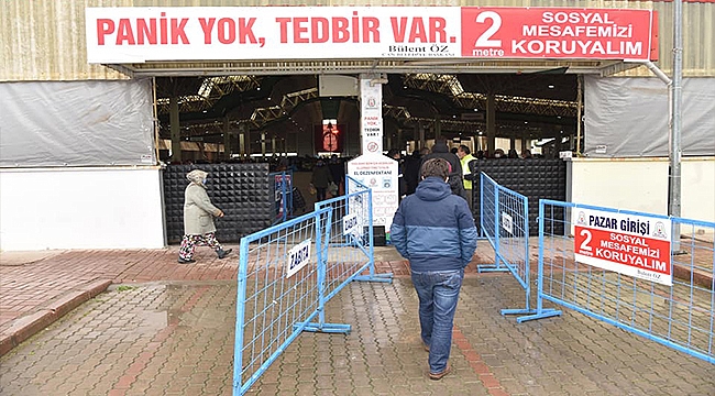 BAŞKAN ÖZ;" KORONAVİRÜS İLE MÜCADELEMİZ CİDDİYETLE DEVAM EDİYOR"