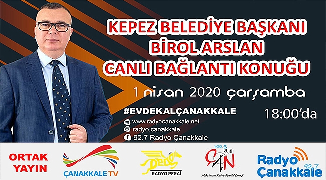 BİROL ARSLAN CANLI YAYIN KONUĞU OLUYOR