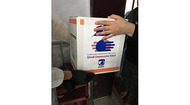 DAYANIŞMA PAKETLERİ İHTİYAÇ SAHİPLERİNE TESLİM EDİLİYOR