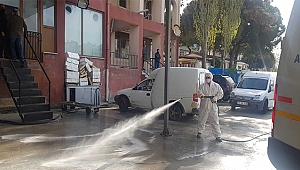 DEZENFEKSİYON ÇALIŞMALARI HIZ KESMEDEN DEVAM EDİYOR