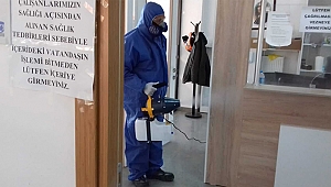 DEZENFEKSİYON ÇALIŞMALARI KENT GENELİNDE SÜRÜYOR
