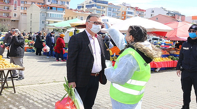 KEPEZ BELEDİYESİ DEZENFEKSİYON TÜNELİ KURDU