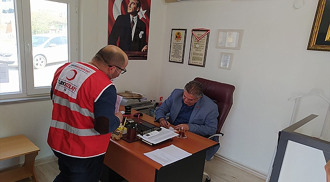 GENÇ KIZILAY GÖNÜLLÜLERİ ÇAN'DA