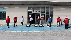 İL GENÇLİK'TEN 'SİPER MASKE' ÜRETİMİ