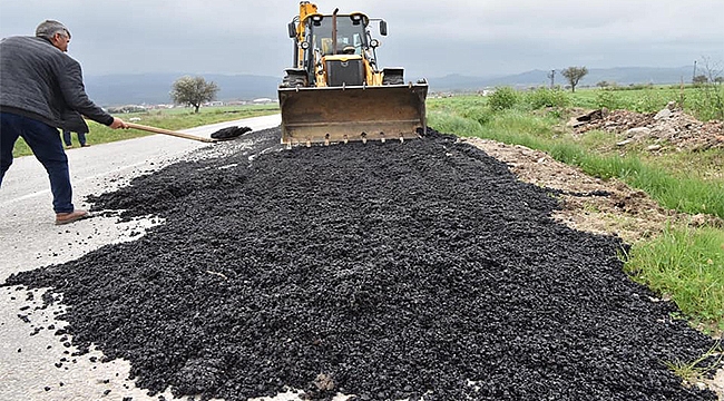 KAZA BÖLGESİNE ASFALT DÖKÜLDÜ!