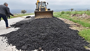 KAZA BÖLGESİNE ASFALT DÖKÜLDÜ!