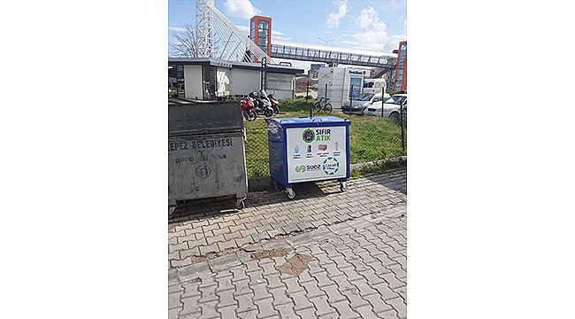 KENT GENELİNE YENİ AMBALAJ KONTEYNERLERİ YERLEŞTİRİLDİ