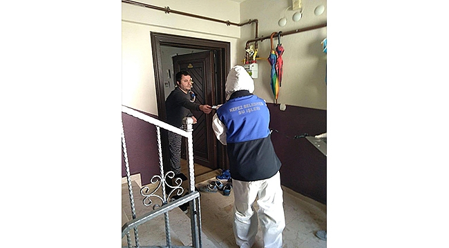 KEPEZ'DE KAPIDA HİZMET