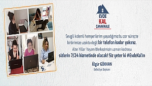 "KIDEMLİ KENTLİLERİMİZE BİR TELEFON KADAR YAKINIZ"