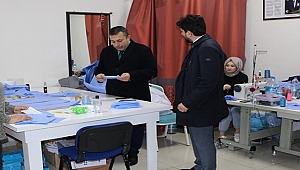 LAPSEKİ EVİNDE VEFA SOSYAL DESTEK GURUBU SAHADA