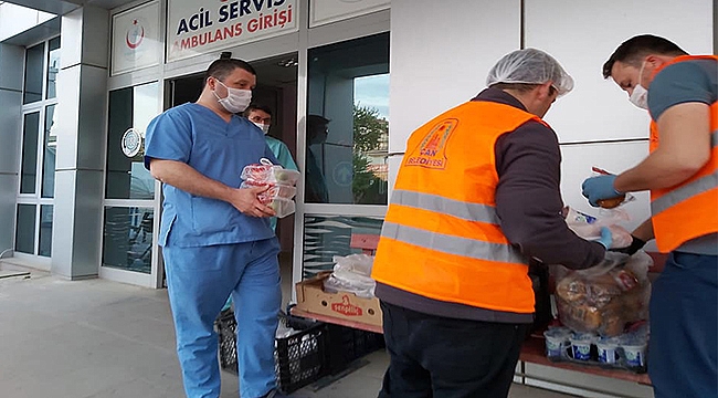 SAĞLIK ÇALIŞANLARINA İFTAR MENÜSÜ