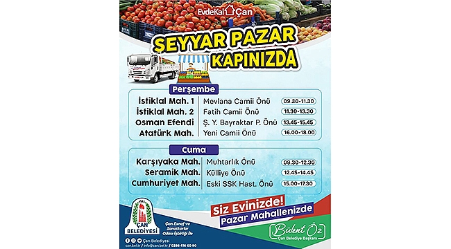 SEYYAR PAZAR KAPINIZDA