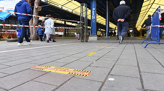 SOSYAL MESAFENİN KORUNMASI İÇİN ÇALIŞMALAR YÜRÜTÜLÜYOR