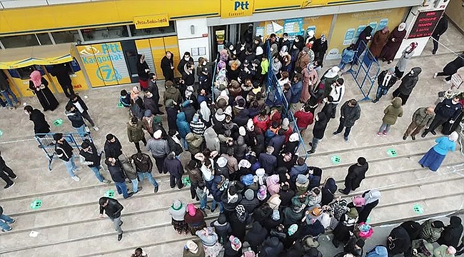 YOĞUNLUK YAŞANAN PTT ŞUBELERİ KAPATILACAK!