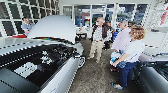 BAŞKAN GÖKHAN VE MECLİS ÜYELERİ KÜÇÜK SANAYİ SİTESİ ESNAFI İLE BİR ARAYA GELDİ