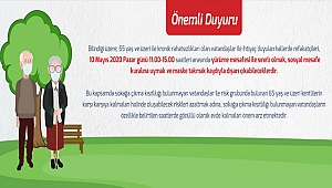 ÇANAKKALE BELEDİYESİ'NDEN ÖNEMLİ DUYURU!