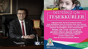 "DESTEĞİNİZ İÇİN TEŞEKKÜRLER"