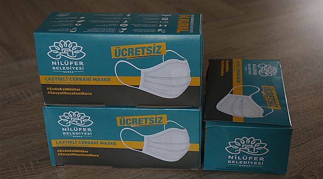 KARDEŞ ŞEHİRDEN MASKE DESTEĞİ