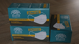 KARDEŞ ŞEHİRDEN MASKE DESTEĞİ