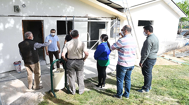 ÖZGÜRLÜK PARKI'NDA BULUNAN KAFETERYA BİNASI GENİŞLETİLİYOR