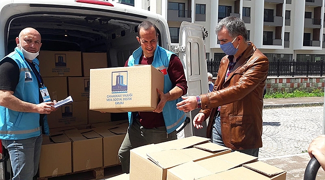 TOPLANAN YARDIM KOLİLERİ İHTİYAÇ SAHİPLERİNE ULAŞTI