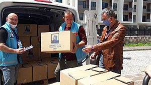 TOPLANAN YARDIM KOLİLERİ İHTİYAÇ SAHİPLERİNE ULAŞTI