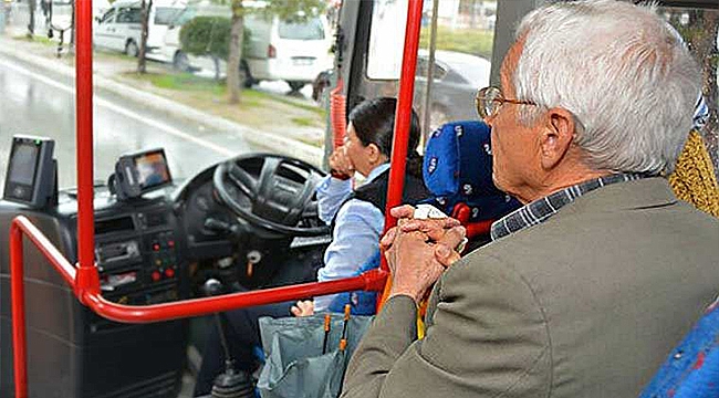 65 YAŞ VE ÜZERİ KENTLİLERİN TOPLU TAŞIMA KARTLARI YENİDEN KULLANIMA AÇILDI
