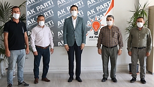 AK PARTİ İL BAŞKANI NAİM MAKAS'A NEZAKET ZİYARETİ