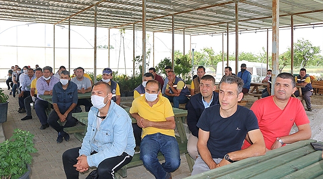 ARSLAN; "EMEKLERİNİZ İÇİN HER BİRİNİZE AYRI AYRI TEŞEKKÜR EDİYORUM"