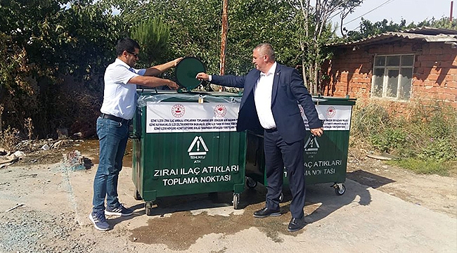 ATIK KONTEYNIRLARI TEMİN EDİLDİ