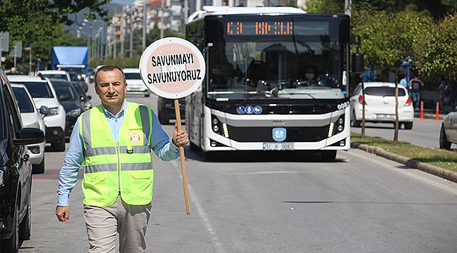 BAROLAR, SAVUNMA İÇİN YÜRÜYORLAR