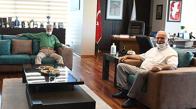 BAŞKAN GÖKHAN'A ZİYARET