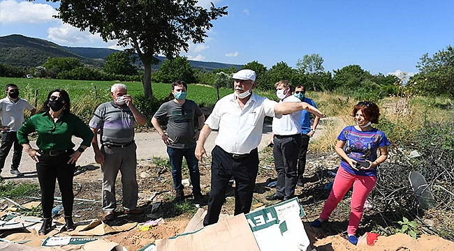 BAŞKAN GÖKHAN BARAJ HAVZASINDAKİ KÖYLERDE İNCELEMELERDE BULUNDU