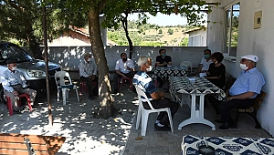 BAŞKAN GÖKHAN KÖY ZİYARETLERİNE DEVAM EDİYOR