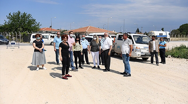 BAŞKAN GÖKHAN TEKNİK İNCELEME GEZİSİNDE