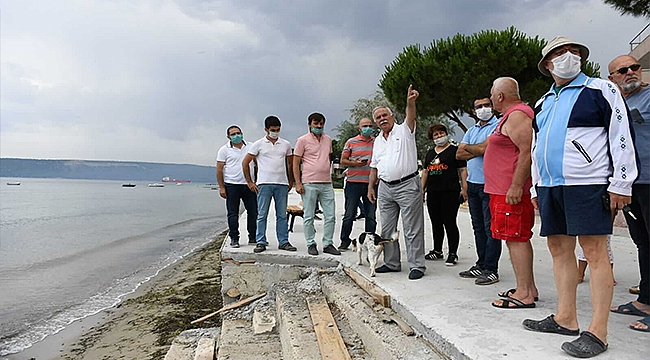 BAŞKAN GÖKHAN TEKNİK İNCELEME GEZİSİNDE