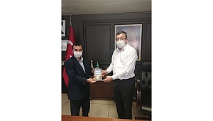 BAŞKAN ÖZ'E NAZİK ZİYARET